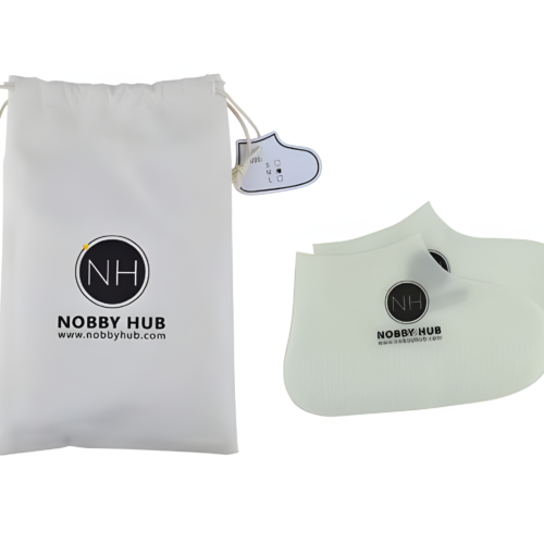 Reusable Waterproof Silicone Shoe Covers by Nobby Hub